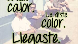 Los Claxons  Llegaste ♡  letramusica [upl. by Allimac]