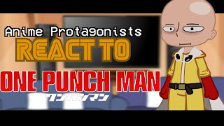 Anime Protagonists React To Each Other  Part 3  One Punch Man  Saitama VS Garou [upl. by Horvitz]