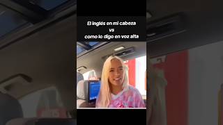 KAROL G HABLANDO INGLÉS 😹 shortvideos shorts viral tiktok youtubeshorts fyp parati [upl. by Felice]