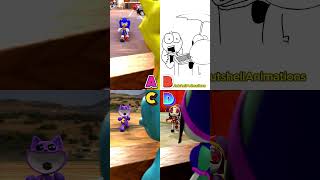 Who is the best 204 funnyshorts sonic skibidi catnap pomni [upl. by Betteann]