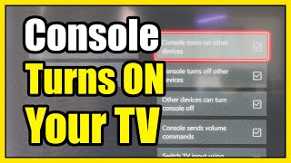 How to Turn ON TV With Xbox Series X HDMICEC Setting Fast Tutorial [upl. by Elysia853]