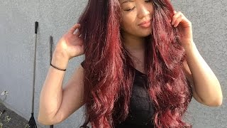 LOREAL CHROMA TRUE REDS HAIR DYE [upl. by Narda]