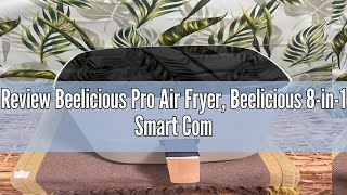 Review Beelicious Pro Air Fryer Beelicious 8in1 Smart Compact 4QT Air Fryers Shake Reminder 450 [upl. by Robaina]