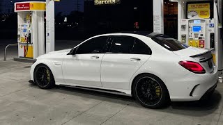 Tuned my C63 To STAGE 2 [upl. by Nihcas]