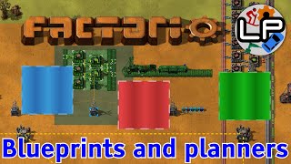 Blueprints and Planners tutorial  Laurence Plays Factorio [upl. by Nayrb]