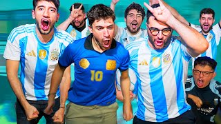 Argentina 4 Guatemala 1  Reacciones con Amigos Partido Pre Copa América 2024 [upl. by Elik]