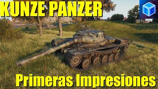 World Of Tanks Español Kunze Panzer  primeras impresiones [upl. by Amrac]