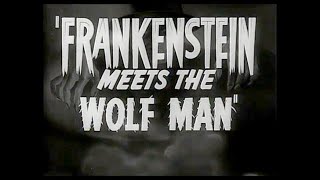 quotFrankenstein Meets the Wolf Manquot 1943 Trailer [upl. by Sivra]