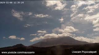 Transmisión Volcán Popocatépetl Noviembre 2024 [upl. by Adnalay]