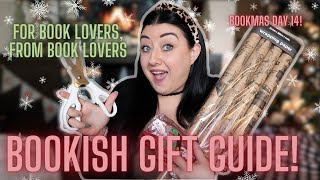 BOOKISH GIFT GUIDE🎄📚✨  Bookmas Day 14 Gifts for book lovers from book lovers [upl. by Sokin682]