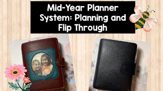 MidYear Planner System— Planning and Flip Through [upl. by Sorenson]