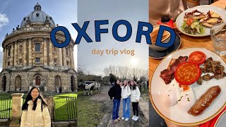 Oxford vlog 🎓 day trip to Oxford England 🏴󠁧󠁢󠁥󠁮󠁧󠁿🚆 brunch 🍳 markets museums horses 🐴 amp exploring [upl. by Inoy]