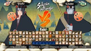 Itachi vs Kisame  en Super difícil naruto [upl. by Isoais]