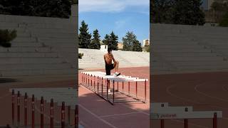 Hurdles Training 🚀 shorts trackandfield hurdles sports [upl. by Amling]