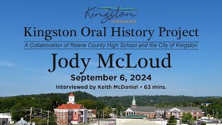 KINGSTON ORAL HISTORY PROJECT  Jody McLoud [upl. by Abigale427]