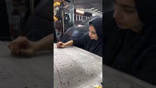 modify car roof with galaxy lights shortsvideo [upl. by Ellehcim]