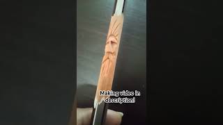 Simple Wood Spirit on pencil httpsyoutubeGtHxxHrY8j8si0Zo9zzzUuTYx84V [upl. by Metcalf]