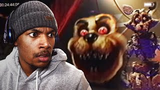 THE MOST INTENSE FNAF VHS TAPE IVE WATCHED  The Horror Attraction Reaction [upl. by Devinne]