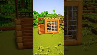 Wooden house Minecraft Build hub [upl. by Clausen]