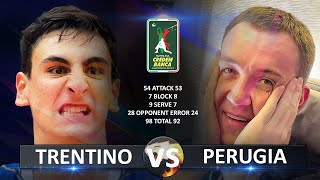 Trentino vs Perugia  Italian Volleyball SuperLega 20232024 [upl. by Alysoun]