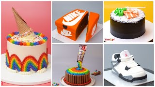 Most Beautiful Fondant Cake Decorating Ideas  So Yummy Cake Tutorials You Can Do At Home [upl. by Nanahs237]