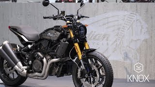 Indian FTR1200 first look review  Intermot 18  Knox [upl. by Katrinka]