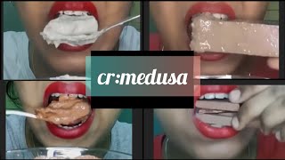 ORANGE 🍊🧡  MEDUSA CLAYEYCHALKEDITS viral asmr edit [upl. by Thormora]