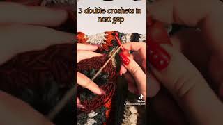 How to croshet❤️ howtocrochet homemade makeyourself croshet yarn carpet craft art love [upl. by Koby]