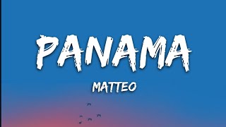 Matteo  Panama  Zile Zile Zile Mile mile  Slowed amp Reverb Lyrics [upl. by Ahsemad]