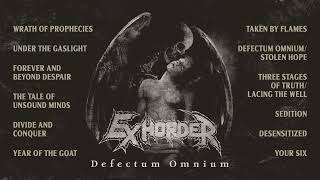 EXHORDER  Defectum Omnium OFFICIAL FULL ALBUM STREAM [upl. by Asatan]