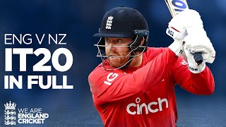 Bairstow Smashes 86 off 60 Balls  IT20 IN FULL  England v New Zealand [upl. by Chalmer]