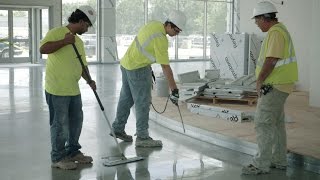 How to densify polished concrete [upl. by Airegin]