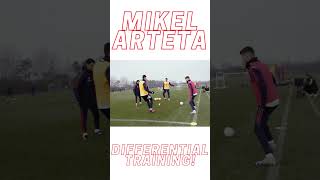 Mikel Arteta has incorporated Differential Training by using Rondo drills with small balls [upl. by Lana]