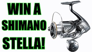 Win A Shimano Stella FJ 5000 Spinning Reel JampH Tackle 604030 Stella Giveaway  JampH Tackle [upl. by Burtis]