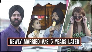 Newly Married vs 5 Years Later  Harshdeep Ahuja feat Aarushi Sharma [upl. by Matthaus]