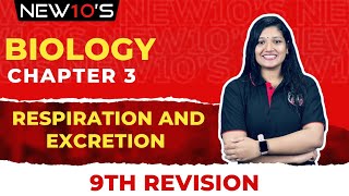 9TH BIOLOGY REVISION  CHAPTER 3 RESPIRATION AND EXCRETION [upl. by Burt]