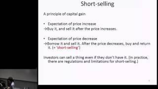 Money and Banking 2016 Week1a Statistics and probability topics for portfolio optimisation [upl. by Denice742]