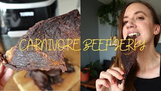 CARNIVORE BEEF JERKY Super easy with the TOWER 51 AIR FRYER [upl. by Bechler]