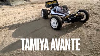 Tamiya Avante Black Special Tribute Beach Bash [upl. by Htessil]