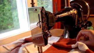 Old Husqvarna Sewing Machine [upl. by Elolcin95]