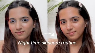 My Night Time skincare routine acne prone skin skincare skincareroutine [upl. by Novel]