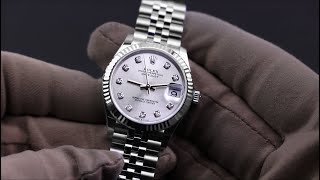 Rolex Datejust 31 278274 Presentation video [upl. by Nylaj]