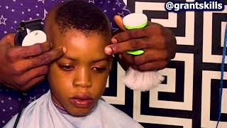 Skin Punk  how to barb male child skin punk  complete barbing course  episode 7 [upl. by Klina]