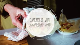 RECIPE Camembert with caramelised apple [upl. by Ezaria]