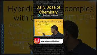 Unlocking CN 5 Hybridization A Deep Dive with Sandeep Kumar Sir chemistrymadeeasy chemistry [upl. by Dorita]