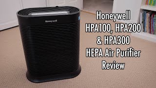 Honeywell HPA100 HPA200 HPA300 HEPA Air Purifier Review Overview Changing the Filter amp Operation [upl. by Gnouv]