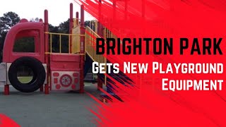 Brighton Park Gets Playground Upgrade [upl. by Som]