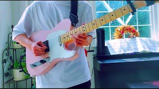 Alrighty Aphrodite  Peach Pit guitar cover [upl. by Atiekahs]