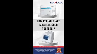 How Reliable is Gold Testing Machine Maxsell Customers from Across India sharing their Experience [upl. by Aihsoem984]