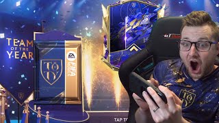 TOTY Packsanity Our First TOTY Starter in FIFA Mobile 22 Opening Every Attacker Icon Offer Pack [upl. by Annocahs316]